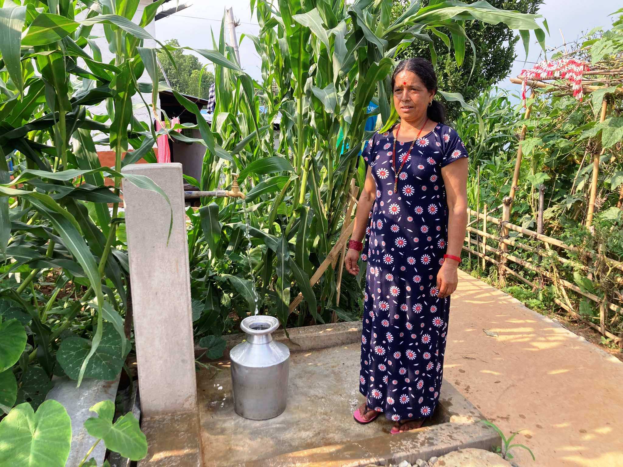 अमलाचौरको रुम्टा गाउँका १६ घरमा लिफ्टमार्फत खानेपानी पहुँच